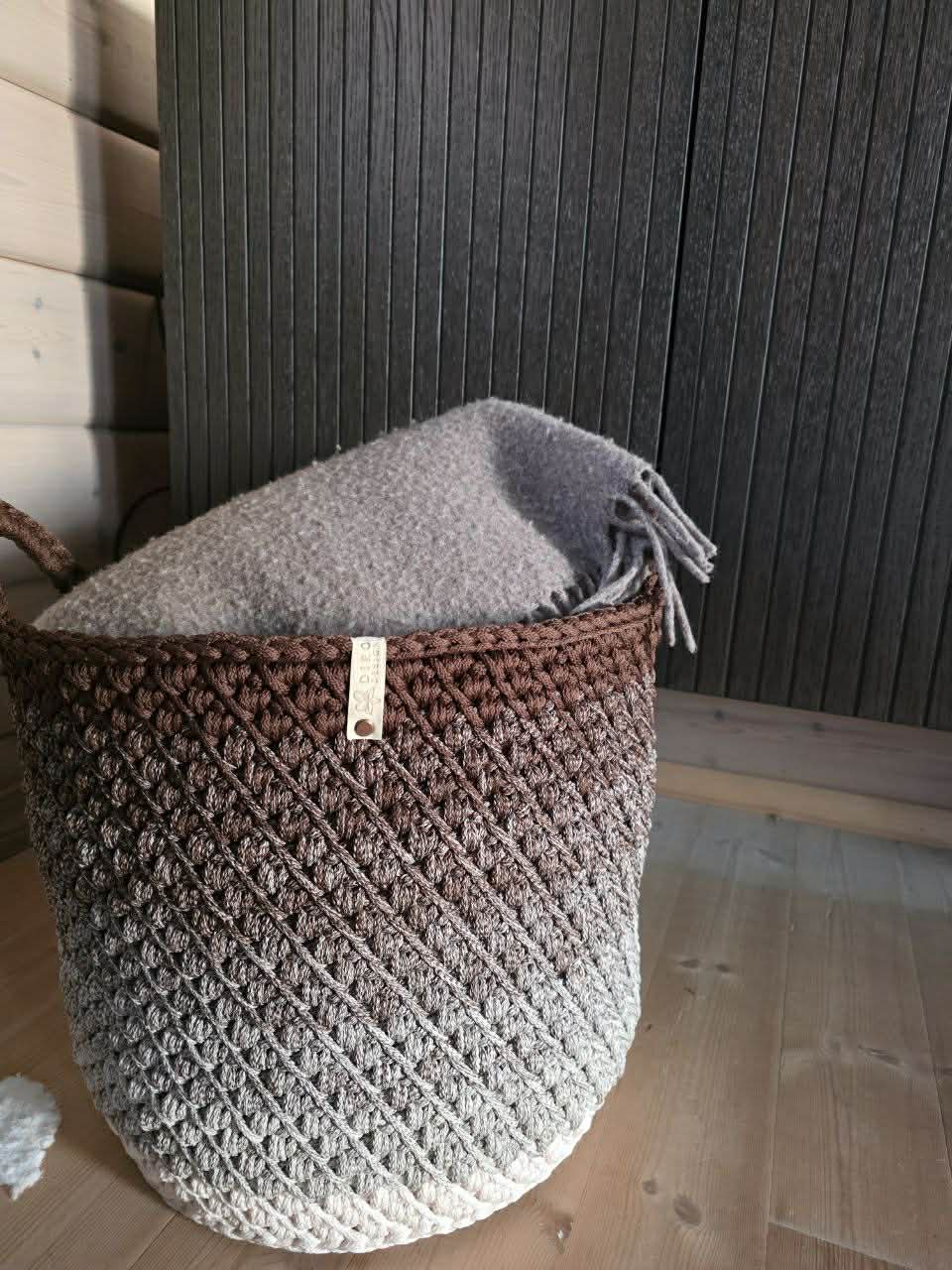 Kurv med trebunn mester kurs - video forklaring (oppskrift) - Bilde 5