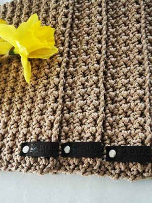 Oppskrift – video forklaring om hekling av firkant bordbrikker