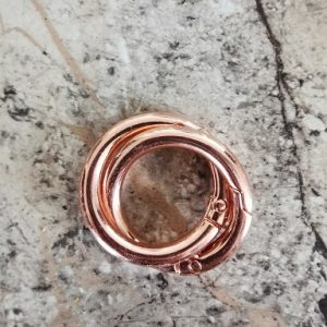 O – metal ring 3 cm bronse