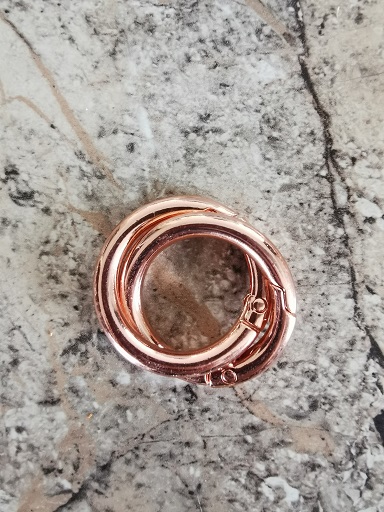 O – metal ring 3 cm bronse