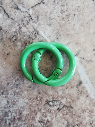 grønn o ring 2 cm