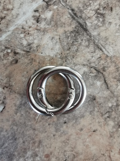 silver o ring 2 cm