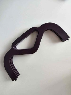 Vintage solid moderne trehåndtaker ramme lilla