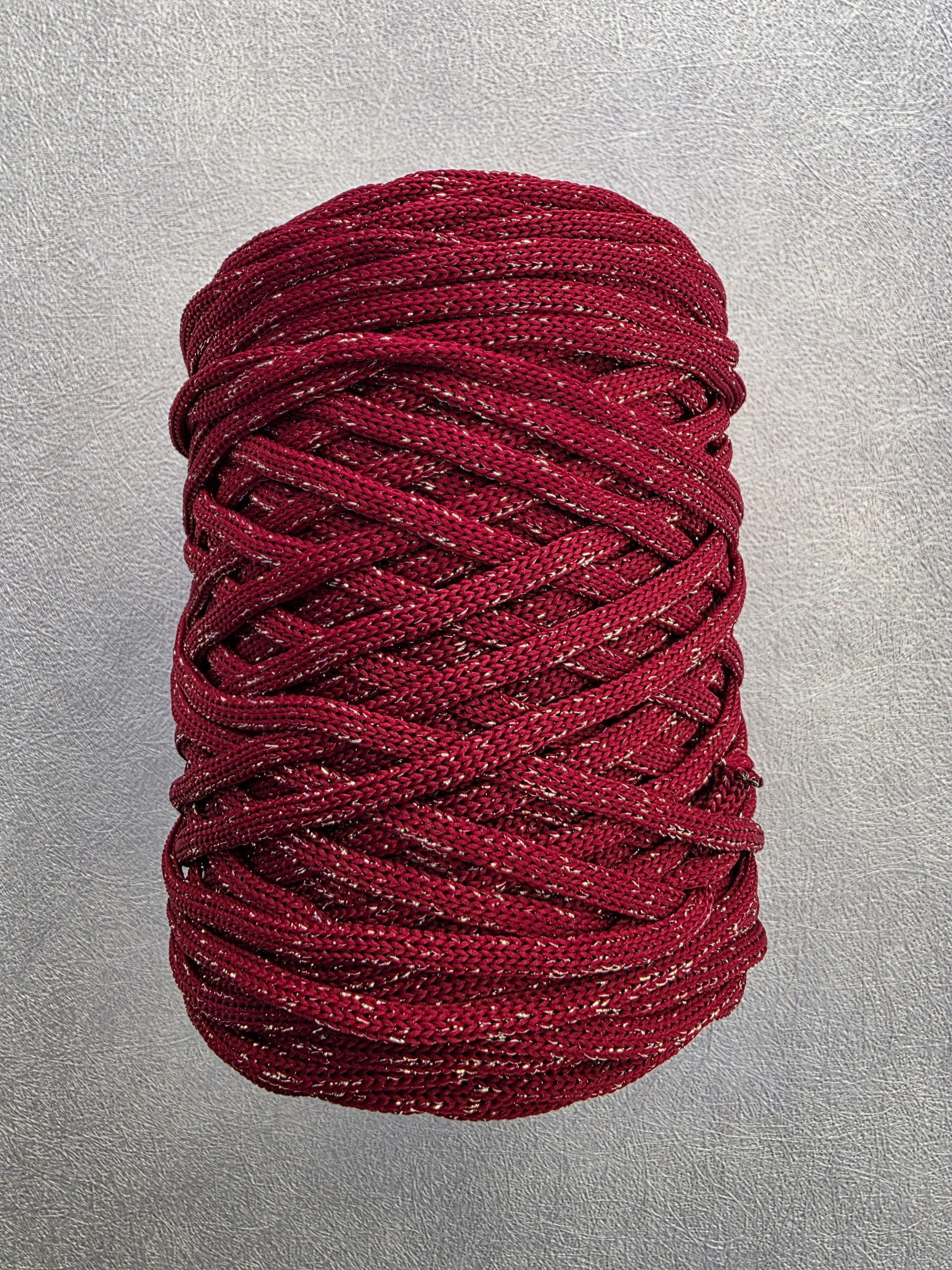 5mm flat glitter tråd