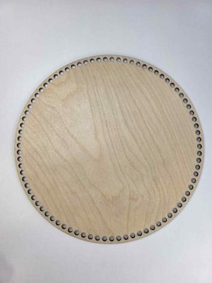 Trebunn av 4mm. Kryssfinerplate 30cm. diameter