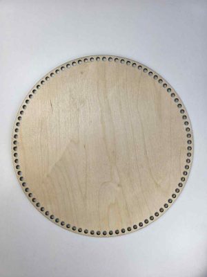 Trebunn av 4mm. Kryssfinerplate 32cm. diameter