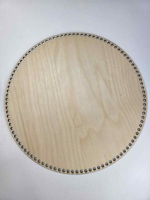 Trebunn av 4mm. Kryssfinerplate 37cm. diameter