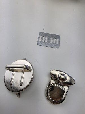 Klikklås Oval (Sølv)