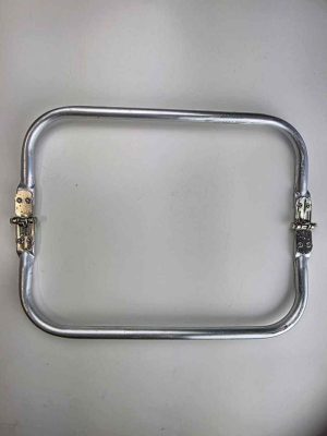 Metall ramme til clutch 18×10cm. Kjempe god lås.