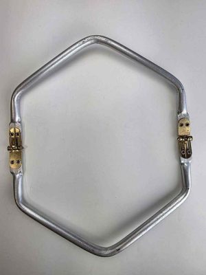 Metall ramme til clutch 22×15cm.