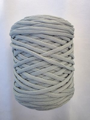 Flat hekletråd 5mm Lys pistasje nr.63