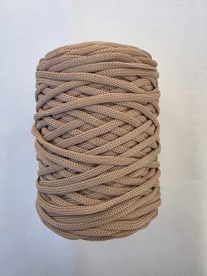 Flat hekletråd 5mm Muskat nr.33