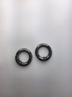 O-ringer sett. Svart 1,5cm