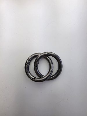 O-ringer sett. Svart 2,5cm