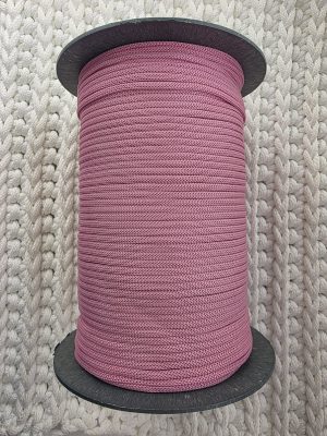 Flat hekletråd 3mm  Nr. 25 lys rosa