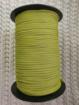 Flat hekletråd 3mm  Nr. 39 lime
