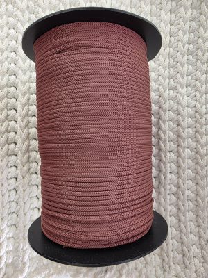 Flat hekletråd 3mm  Nr. 52 gammelrosa