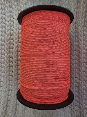 Flat hekletråd 3mm  Nr. 57 signal rosa