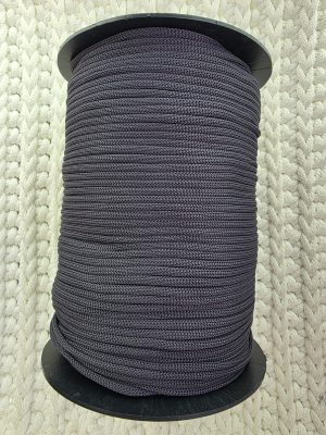 Flat hekletråd 3mm  Nr. 71 stålgrå