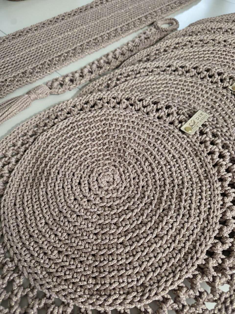 Bordbrikker/løper og gardinholder mester kurs - video forklaring (oppskrift) - Bilde 8