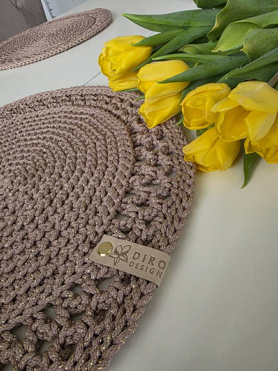 Bordbrikker/løper og gardinholder mester kurs - video forklaring (oppskrift) - Bilde 7