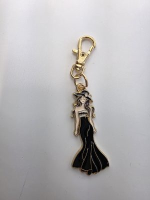 Lady pynt - svart/gull