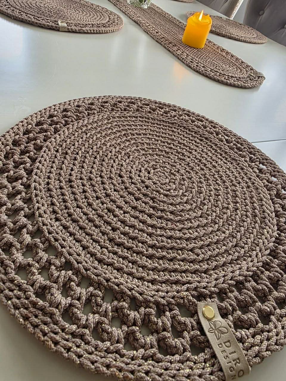 Bordbrikker/løper og gardinholder mester kurs - video forklaring (oppskrift) - Bilde 3