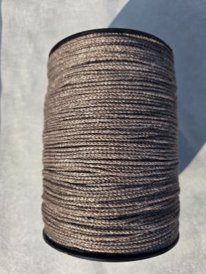 Eksklusiv 100% LIN tråd 2mm Sandstein farge Nr.39