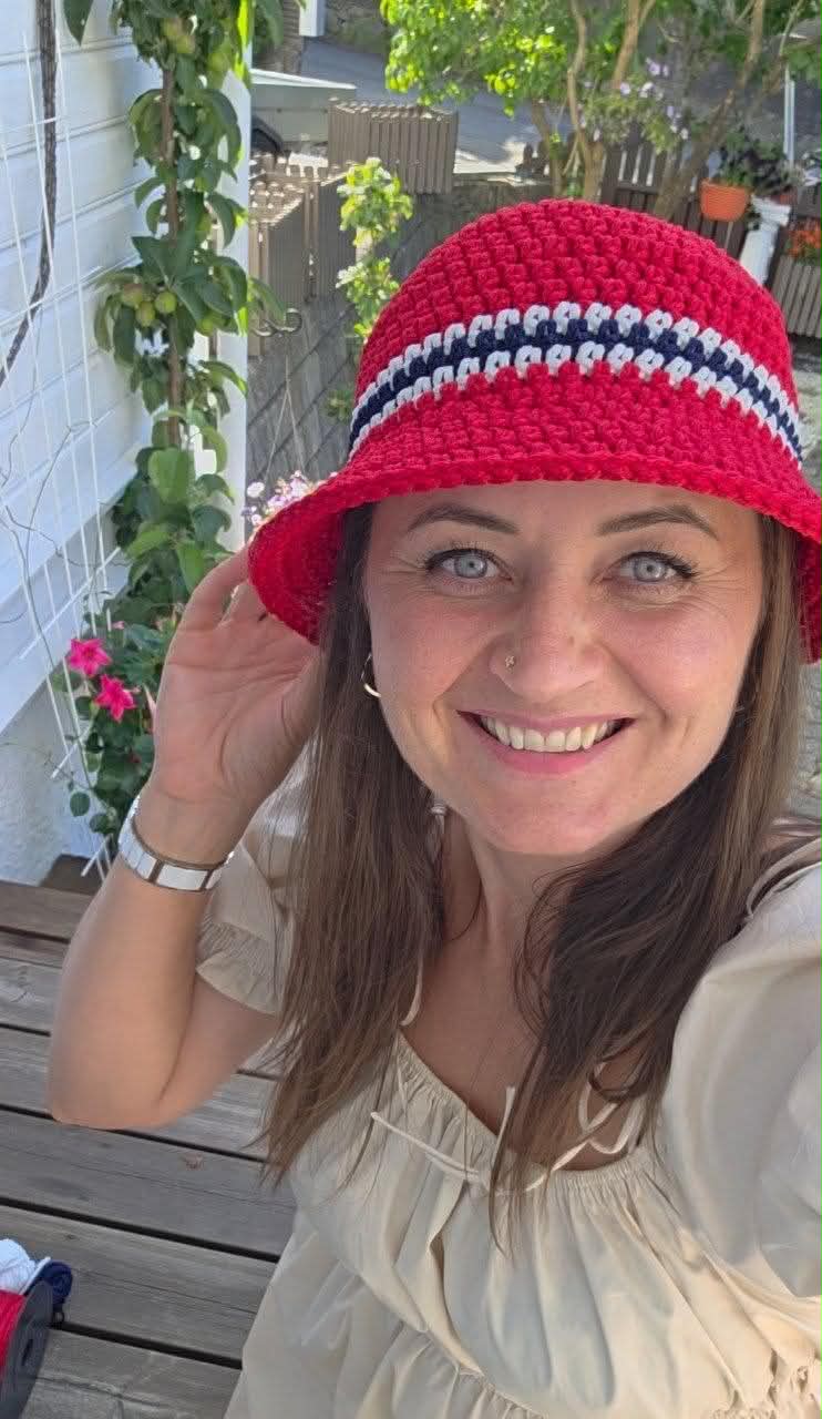 NORGE EDITION - Bøttehatt heklepakke - Bilde 2