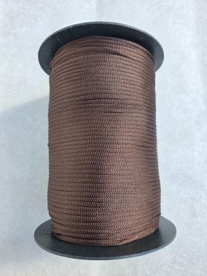 Hekletråd 2mm Brun farge